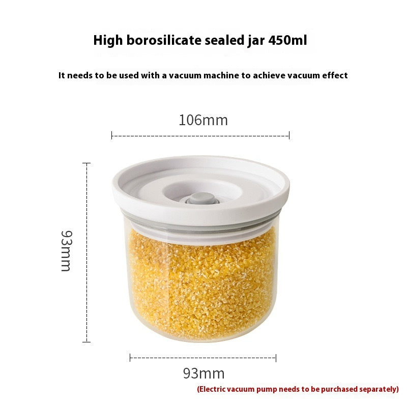 Electric Vacuum Sealing Tank Refrigerator Storage Box