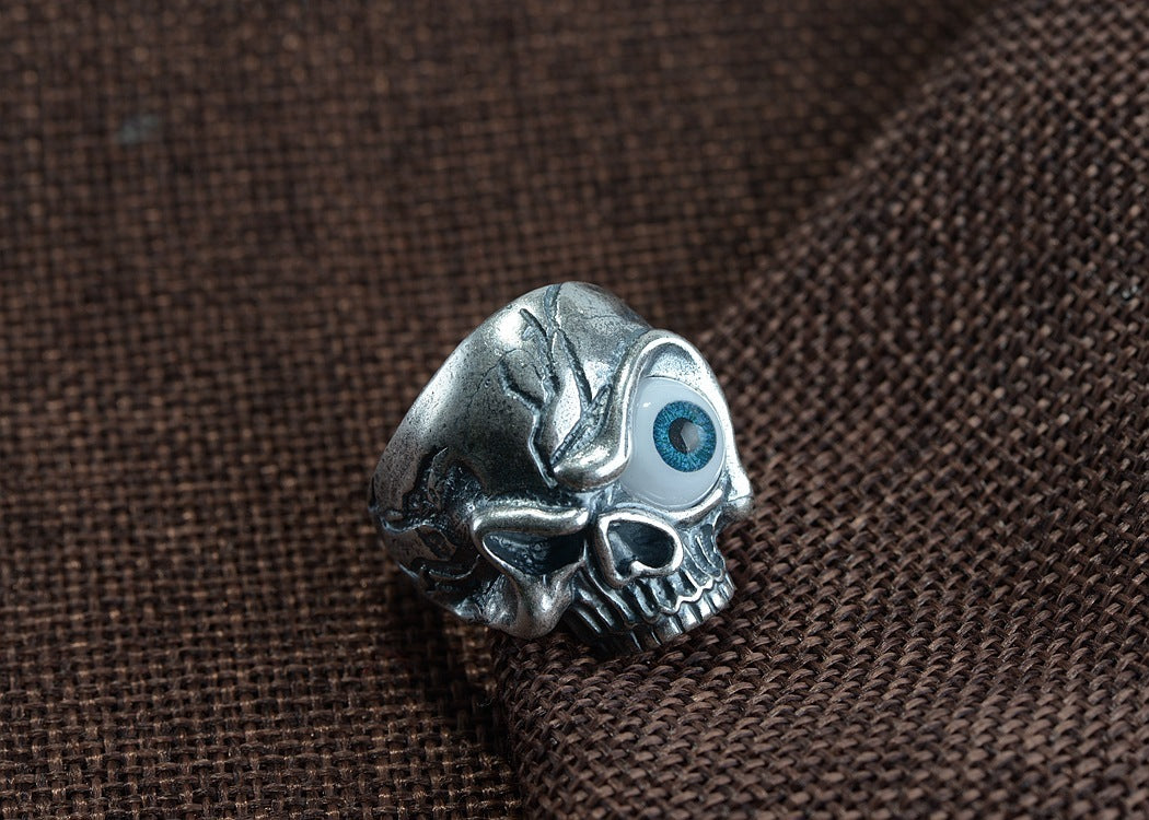 S990 Vintage Thai Silver Craft Ring