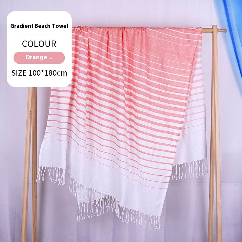 Blype Tassel Plus-sized Thick Absorbent Bath Towel