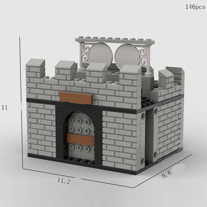 Small Particle Building Blocks Toy Assembled And Inserted Boy