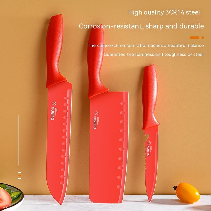 Color Straw Cutter With Cutting Board Suit