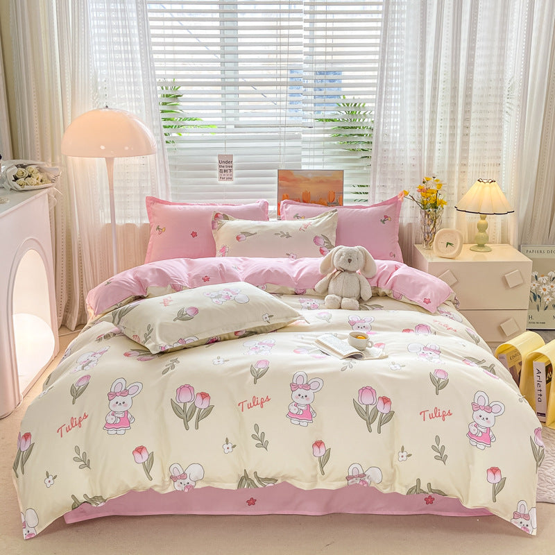 New Aloe Cotton Four-piece Bedding Set