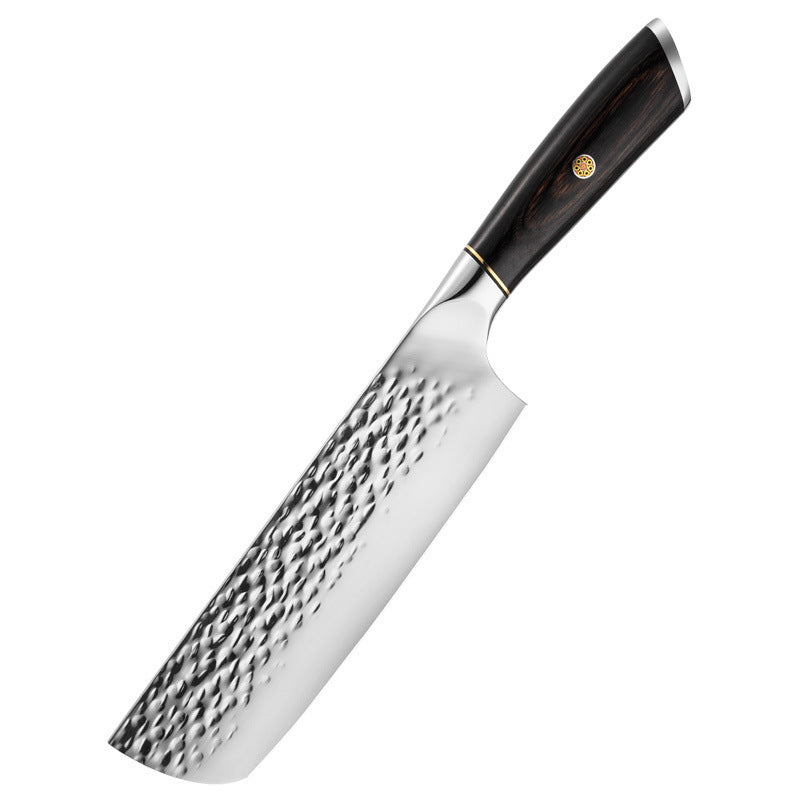 Hammer Pattern Forging Kitchen Knife Household 6-piece
