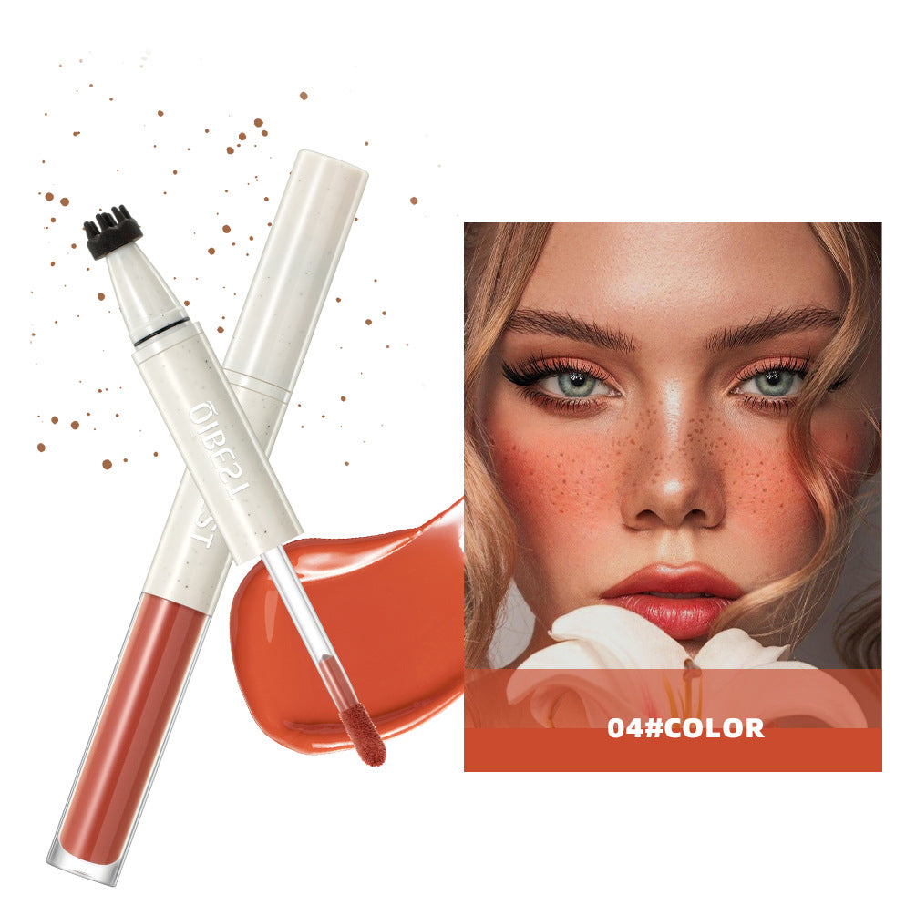 Double-headed Freckle Blush Women's Long-lasting Matte Natural