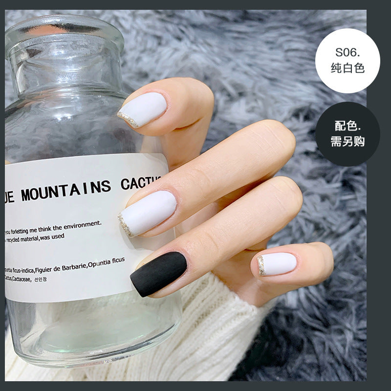 Water-based Matte Nail Polish Autumn And Winter Color Matte Matte Texture