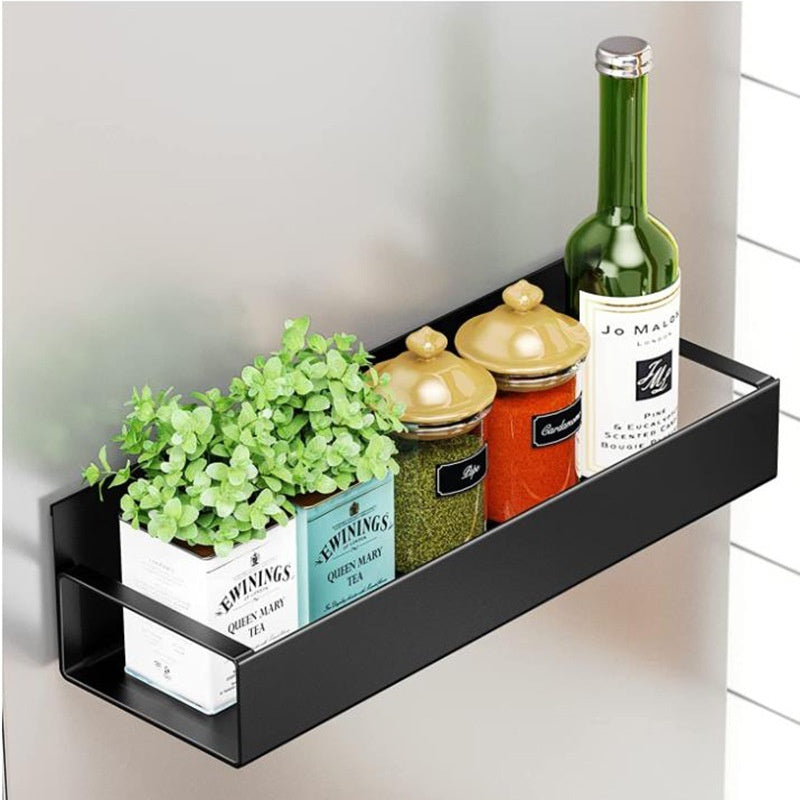Iron Craft Refrigerator Kitchen Rack Punch-free