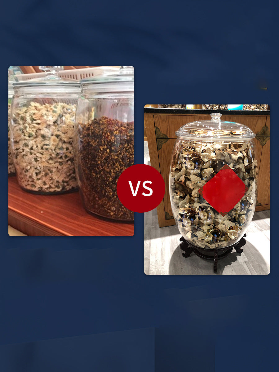 Clear Storage Jar For Dry Goods Snacks