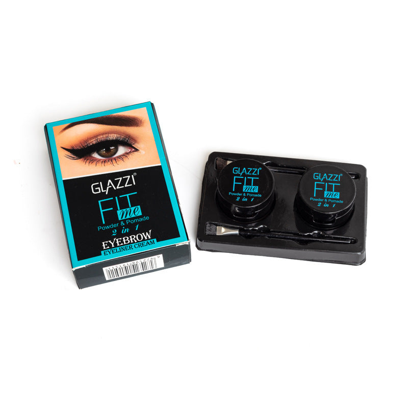 Double Layered Eyeliner Mascara Not Easy To Faint
