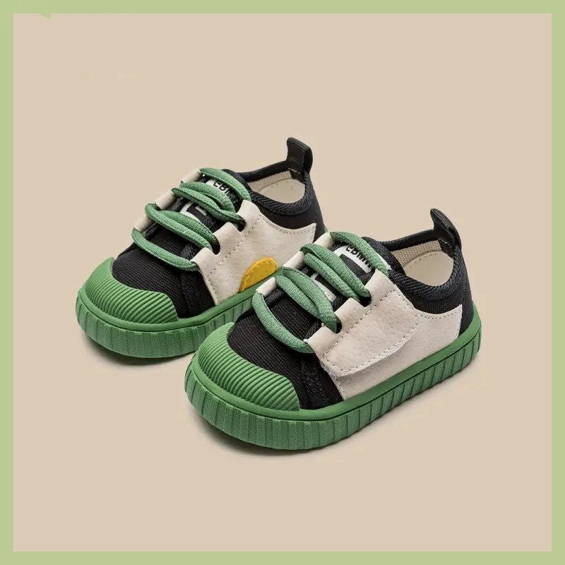 Baby Toddler Shoes Light And Stable Shoes Fashionable Canvas Shoes
