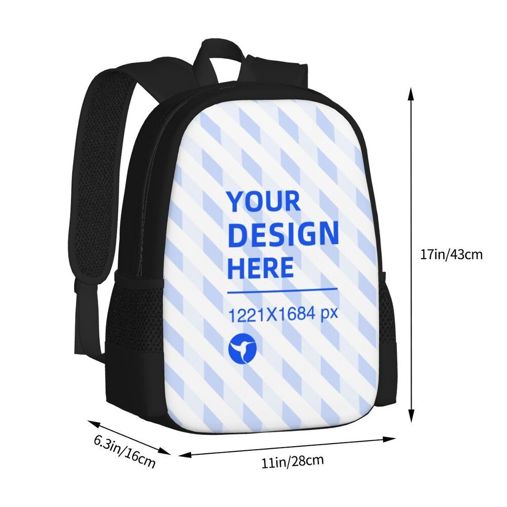 Black Casual Lightweight Ridgeback Backpack