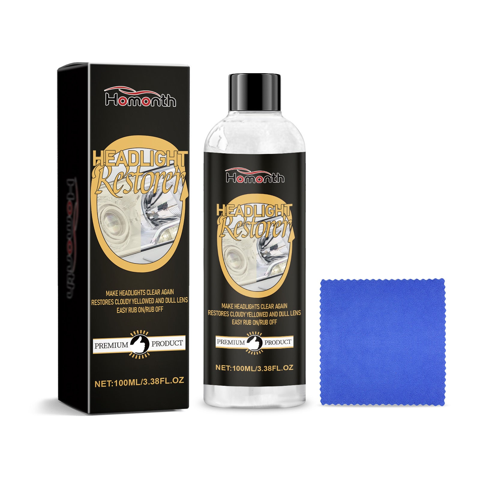 Car Headlight Repair Polishing Suit