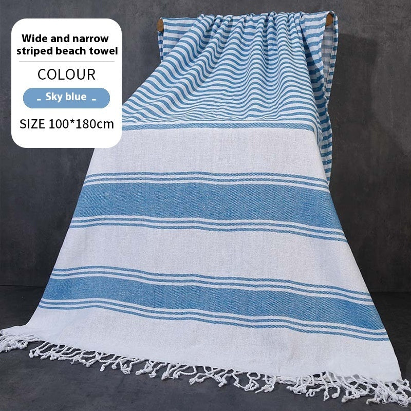 Blype Tassel Plus-sized Thick Absorbent Bath Towel