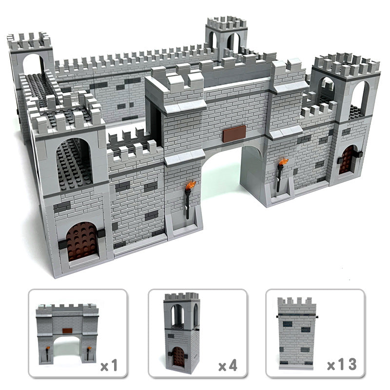 Medieval Military Assembled Castle Building Block Toy