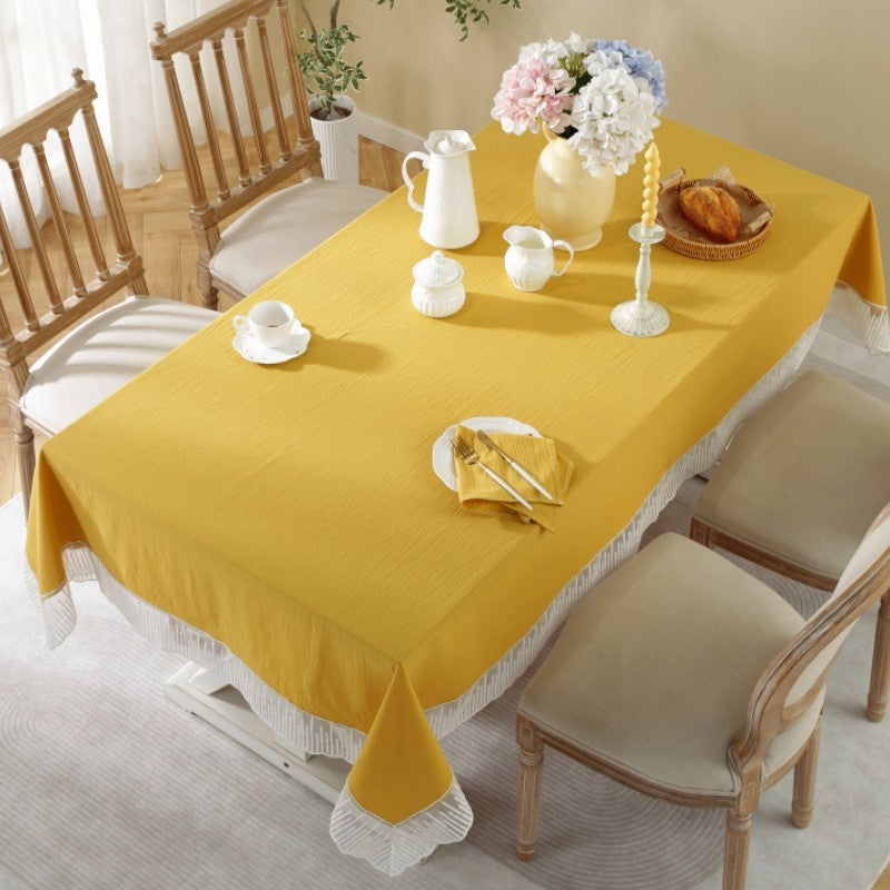 Solid Color Dormitory Tablecloth Coffee Table Cover Cloth Photograph Background Cloth