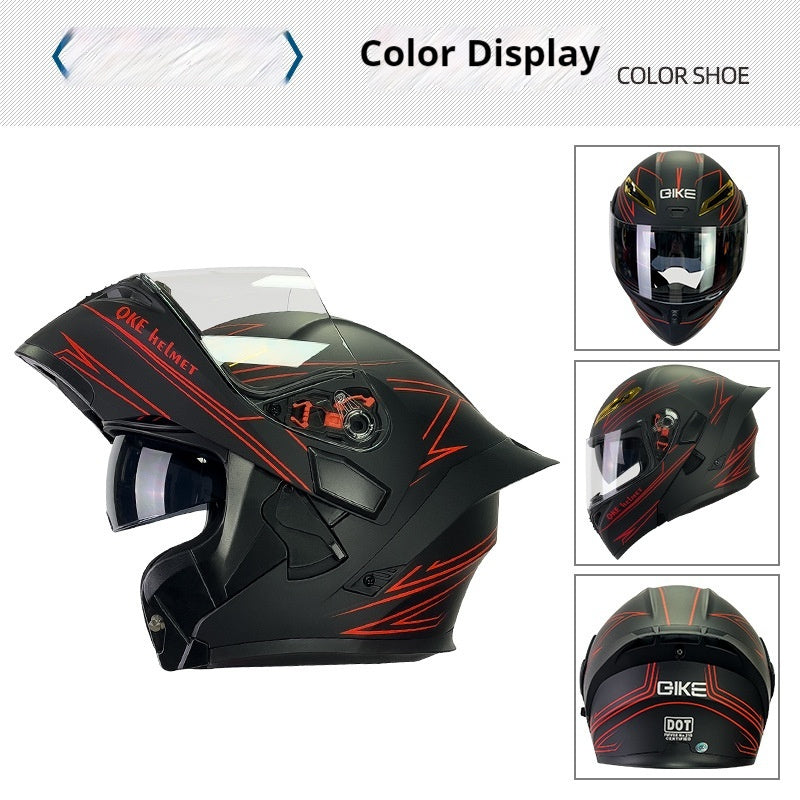 Personalized Big Tail Knight Safety Four Seasons Universal Helmet