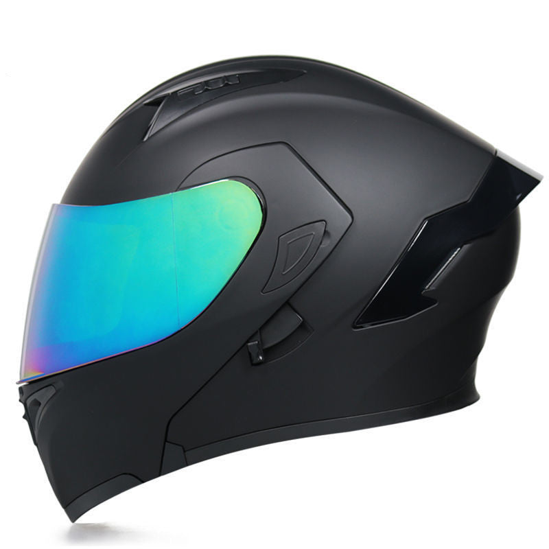 Half Helmet Helmet Personality Winter Locomotive Gray