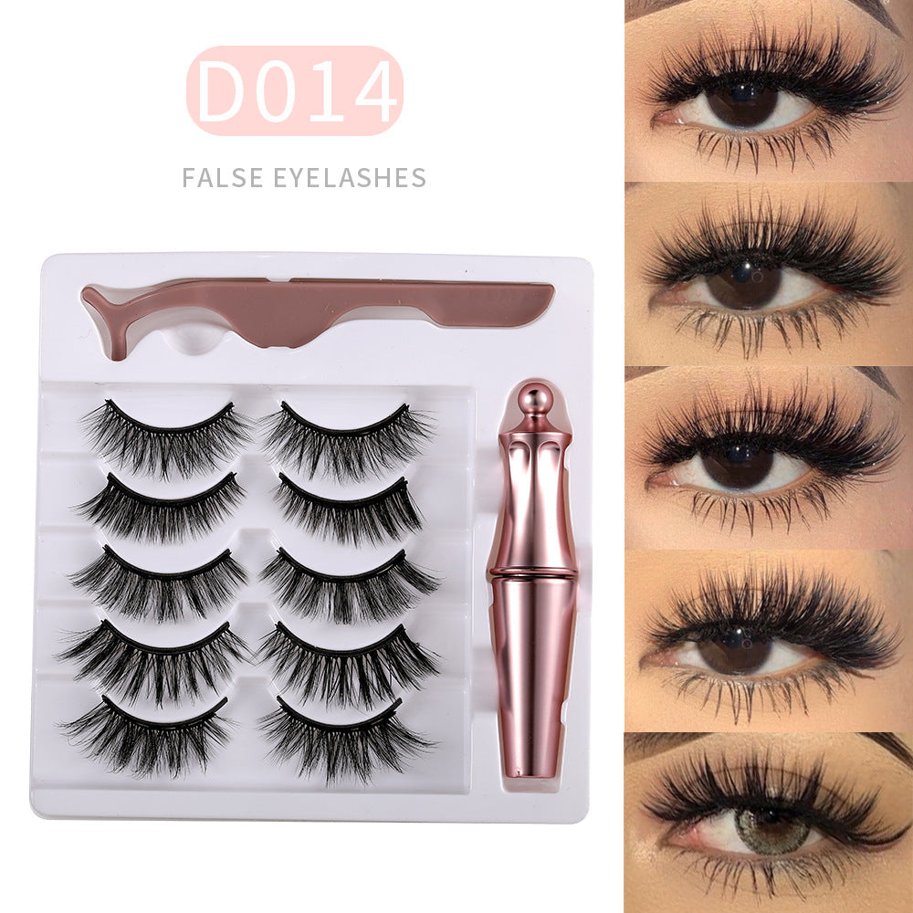 Cils de vison Cils magnétiques 5 paires d'aimants