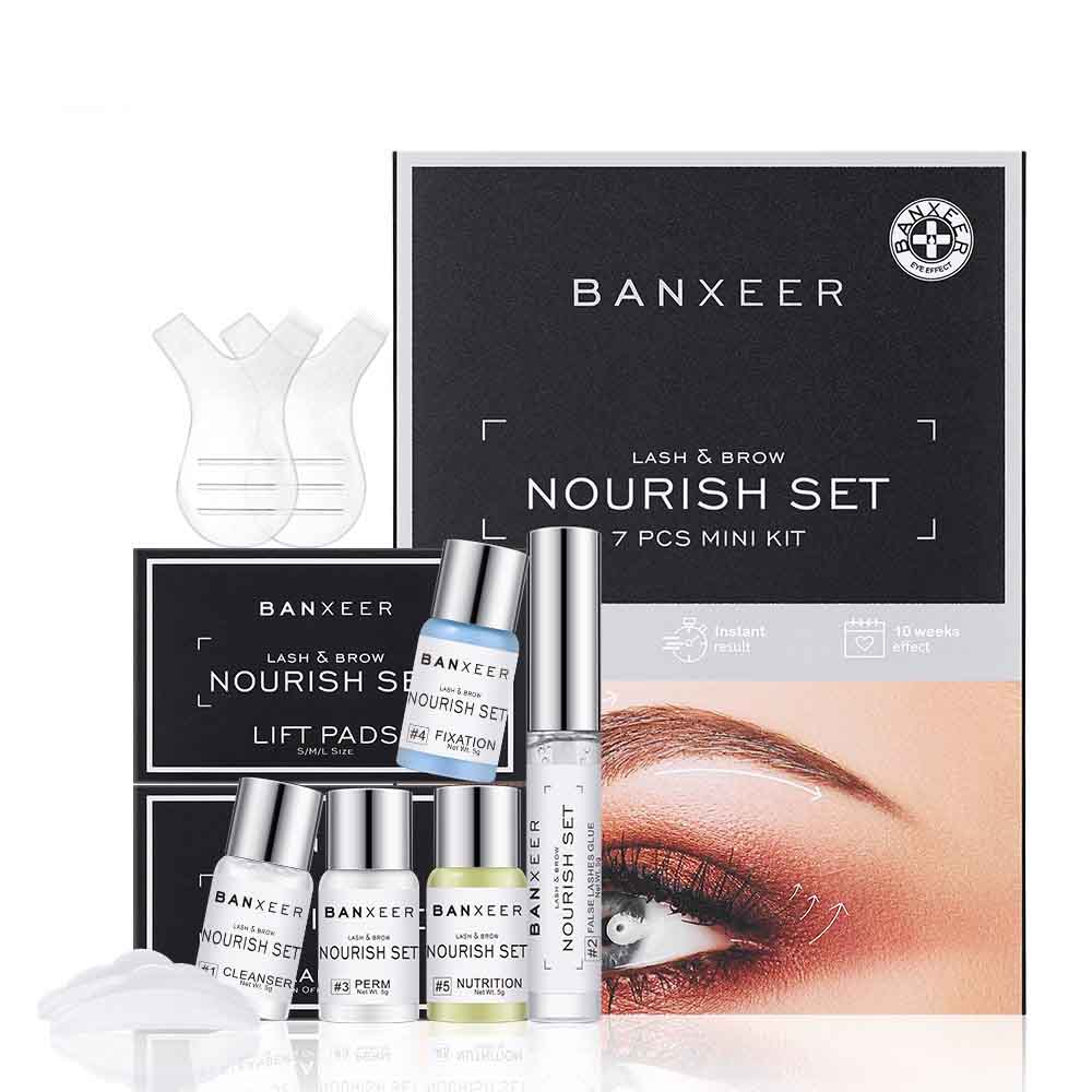 Semi-permanent Curling Eyelash Styling Liquid Set