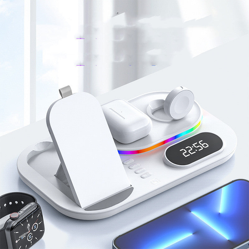 Suitable For Wireless Charger Three-in-one Mobile Phone Creative Desktop Bracket