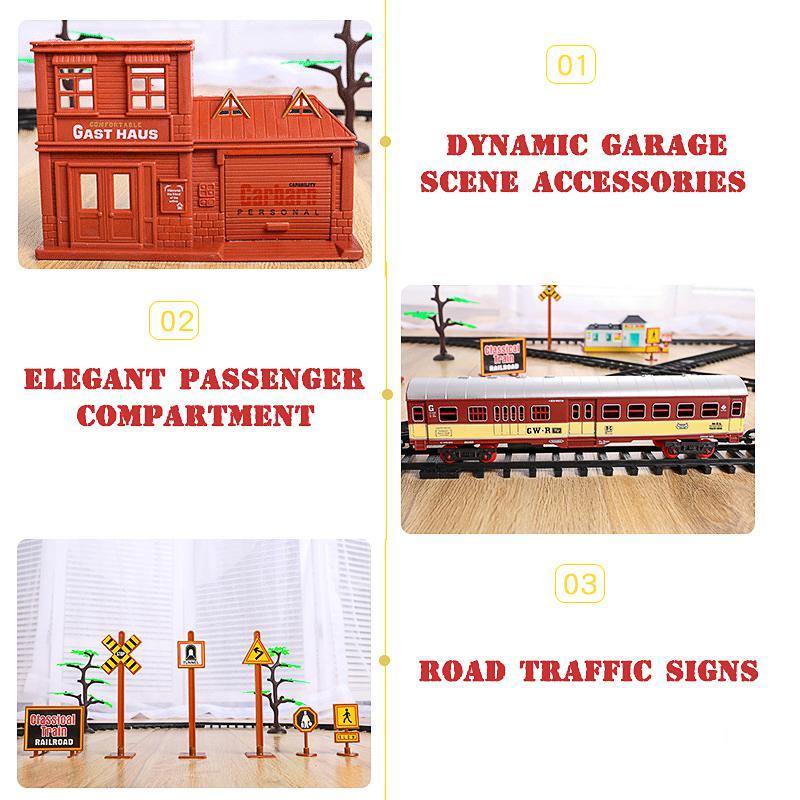 Simulation Of Electric Track Classical Model Toys