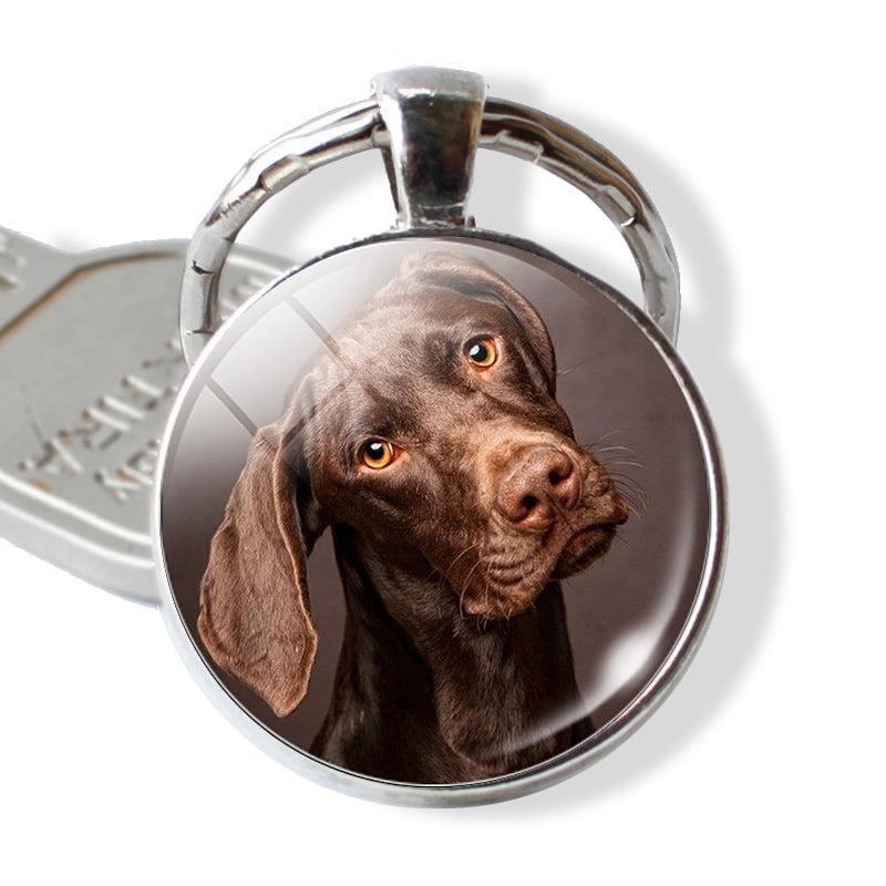 Fashion Personality Time Gem Creative Keychain