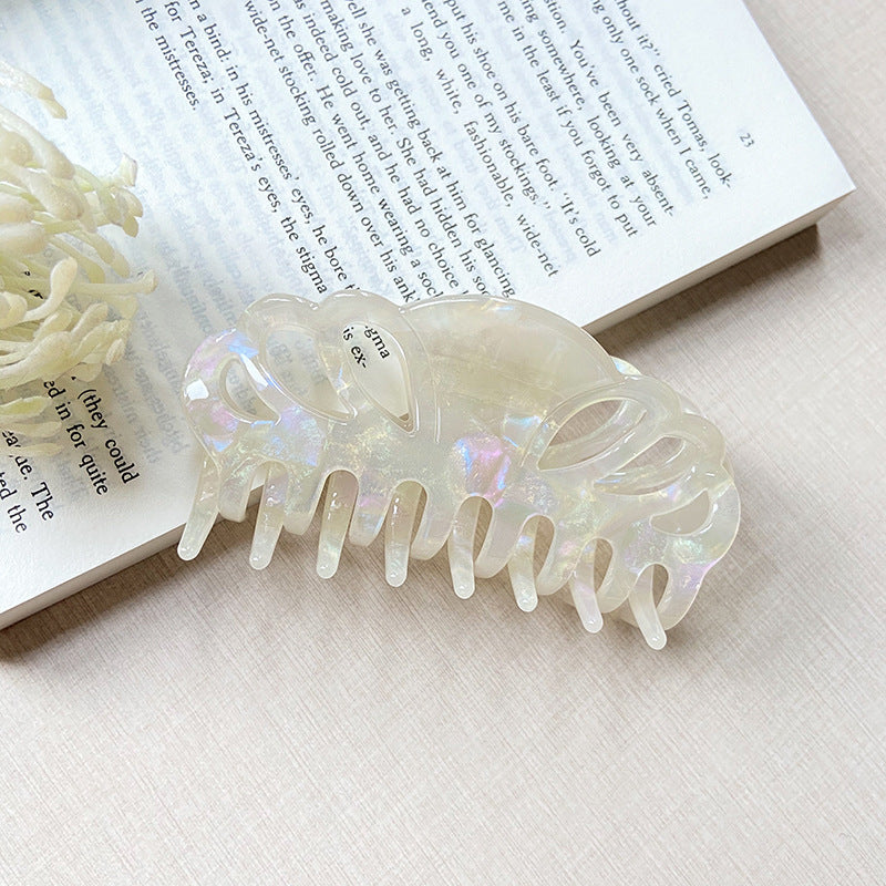 Fantasy Colorful Large Acetate Shark Clip