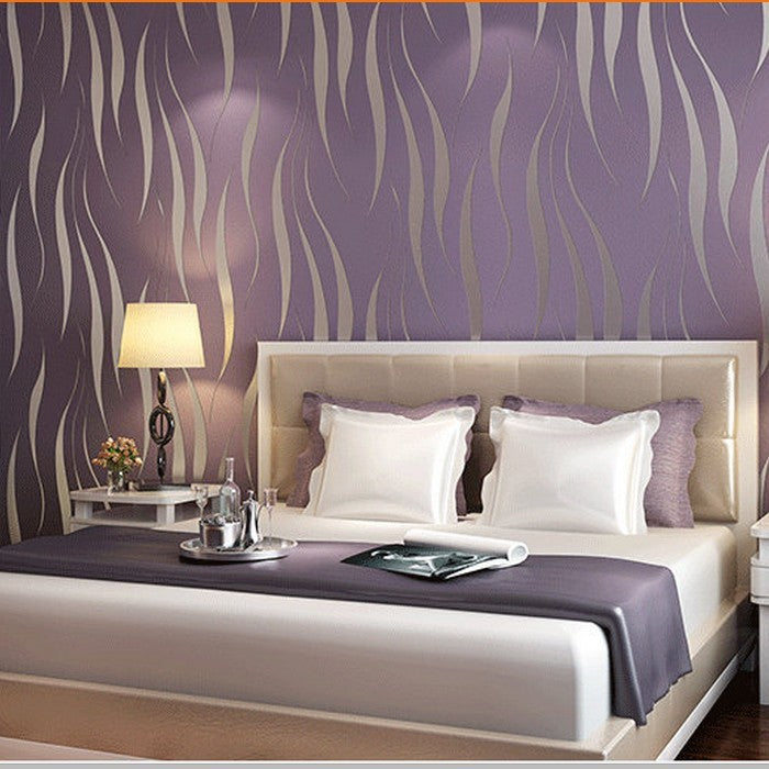 Non-woven Bedroom Living Room 3D Three-dimensional Relief Wallpaper