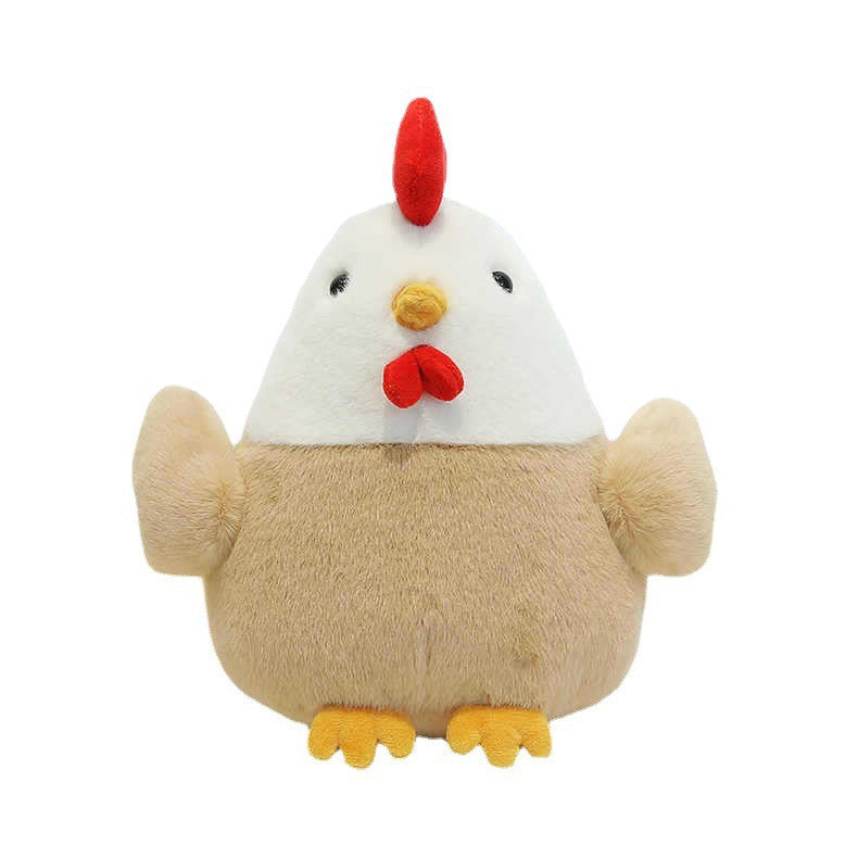 Plush Stuffed Chicken Doll Cute Ragdoll Soft