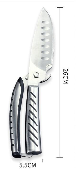 Household Kitchen Stainless Steel Removable Scissors
