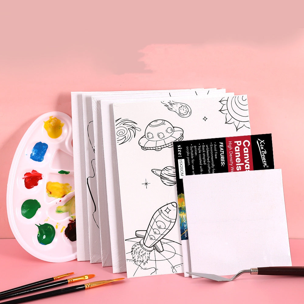 Cotton White Drawing Board Printing Painting Children Diy Drawing