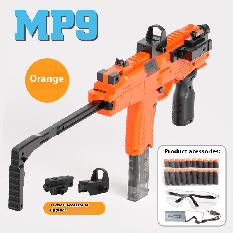 MP9 High-speed Electric Automatic Continuous Delivery Of Left-wheel Submachine Gun