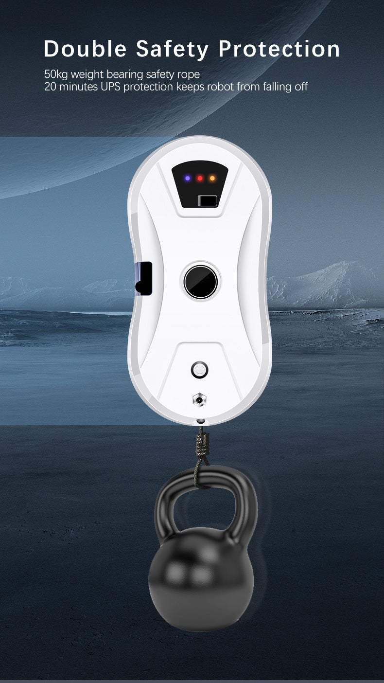 Automatic Intelligent Water Spray Window Cleaning Robot