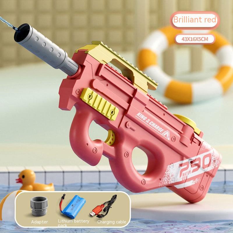 Electric Continuous Hair AUG Water Gun P90 High Pressure Toy