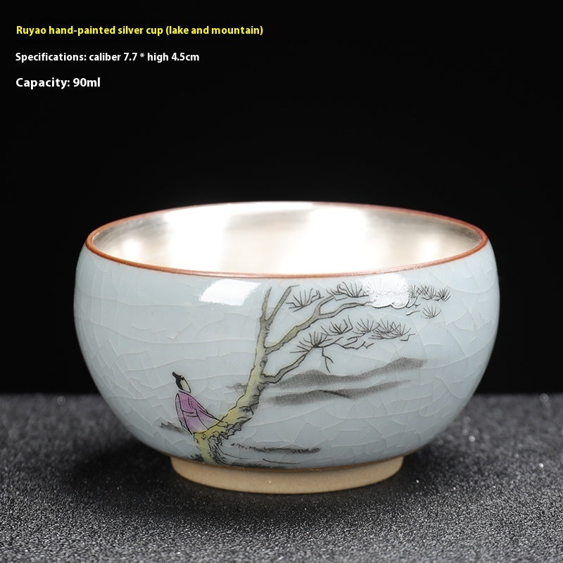 Master Household Ceramic Tea Tasting Cup