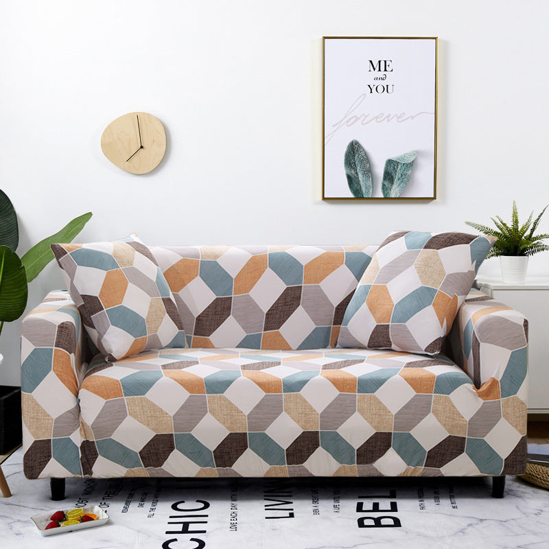 All-inclusive Sofa Cover Stretch Full Covering Fabric Craft Four Seasons