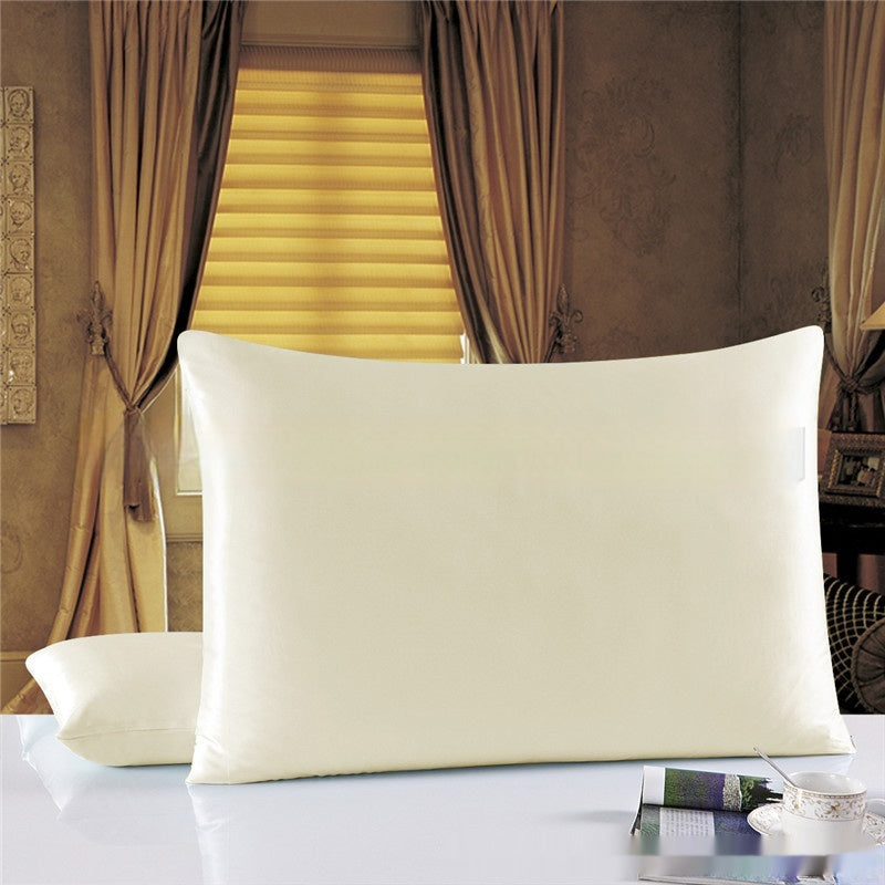 Heavy 19 M Double-sided Silk Solid Color Pillowcase