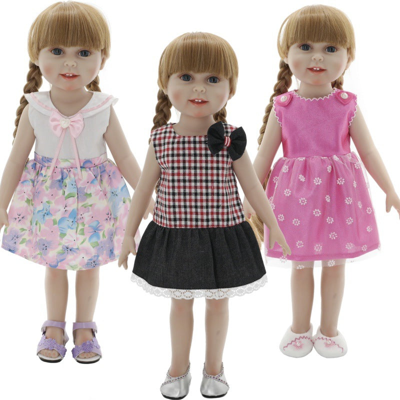 Simulation Doll Clothes Skirt Kindergarten Toys