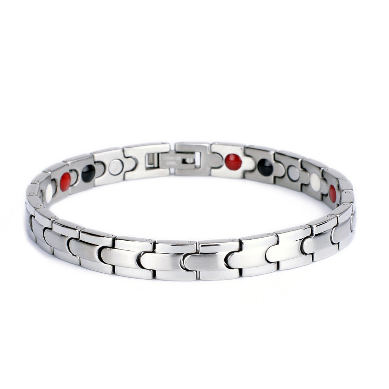 Women's Fashion Simple Stainless Steel Pure Titanium Bracelet