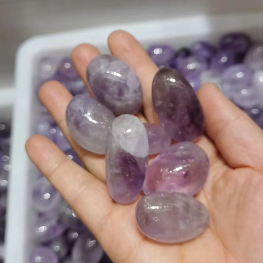 Natural Large Grain Polished Crystal Stone