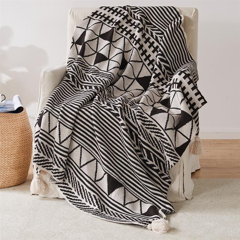 Shawl Acrylic Nap Decorative Sofa Blanket Cover