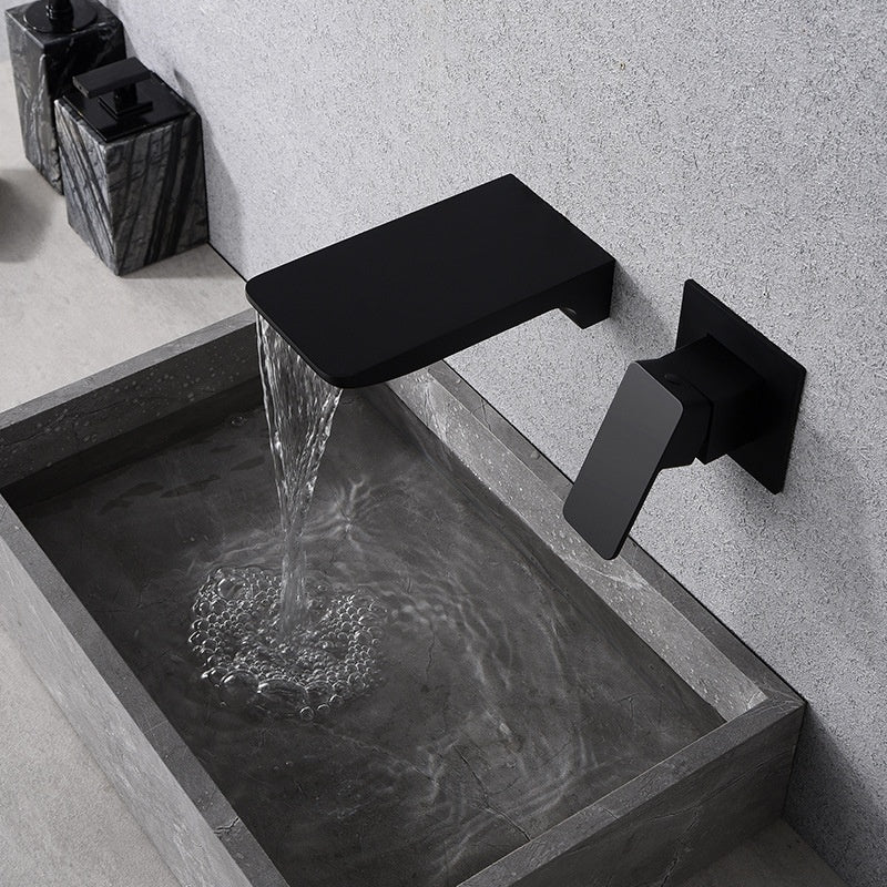 Embedded Inter-platform Basin Copper Faucet