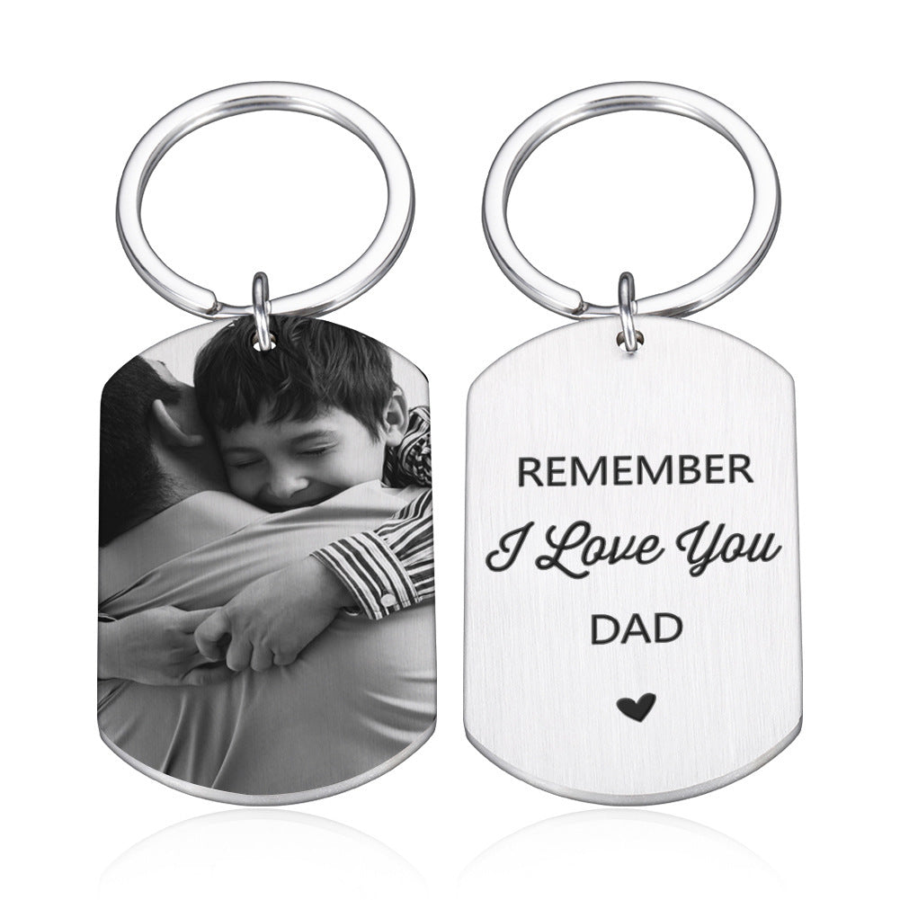 Diy Private Tag Keychain Pendant