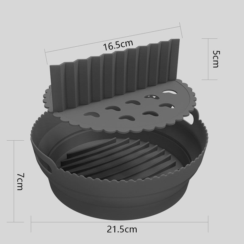 Bandeja de silicona para hornear multifuncional plegable