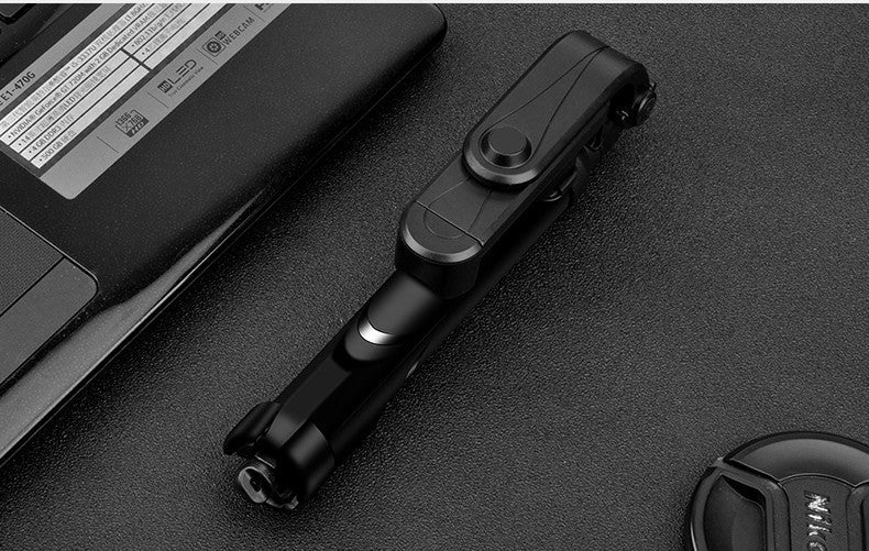 Compatible with Apple, Bluetooth Tripod Selfie Stick Mobile Phone Live Broadcast Without Disassembly