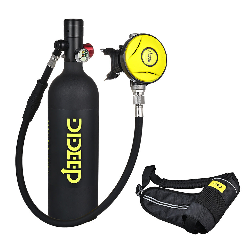 X4000Pro Underwater Respirator Diving Oxygen Cylinder 1L Capacity Portable Diving Respirator