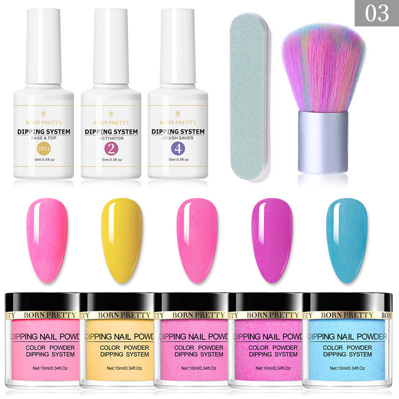 Women's Nail Soaking Powder Set