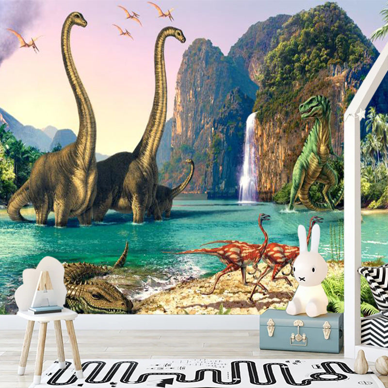 Children's Living Room Bedroom Wallpaper