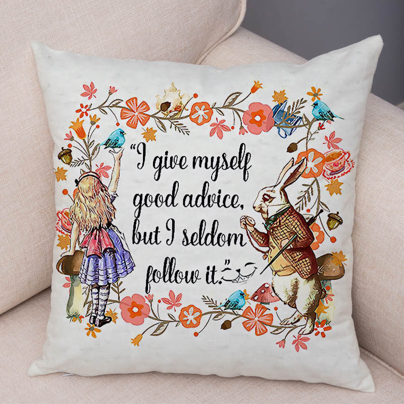 Cartoon Animal Home Sofa Pillow Cushion Cover Digital Printing