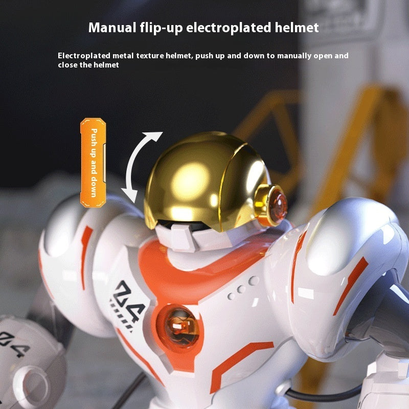Intelligent Remote Control Robot For Mechanical Combat Police