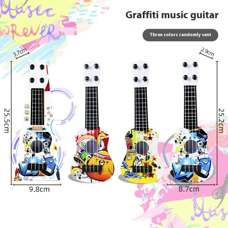 Children's Toy Musical Instrument Ukulele Guitar Mini
